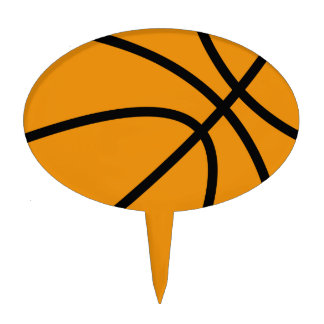 Basketball Cake Topper
