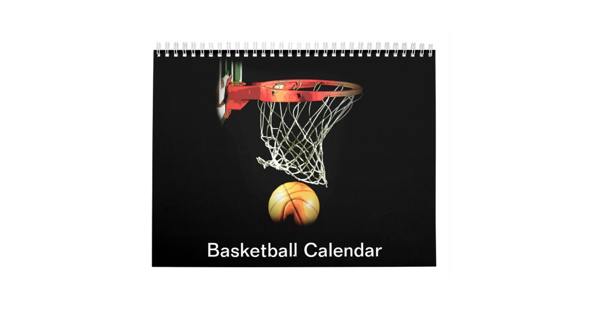 Basketball Calendar | Zazzle