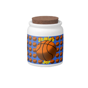 Basketball Candy Jar
