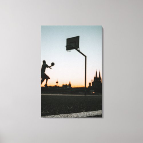 Basketball Canvas Print