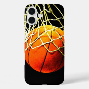 Basketball iPhone 16 Plus Case