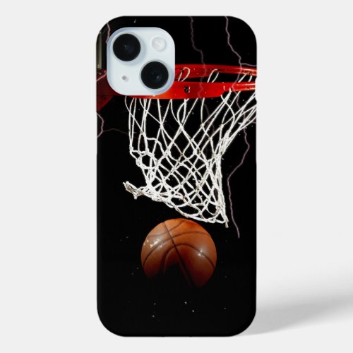 Basketball iPhone 15 Case