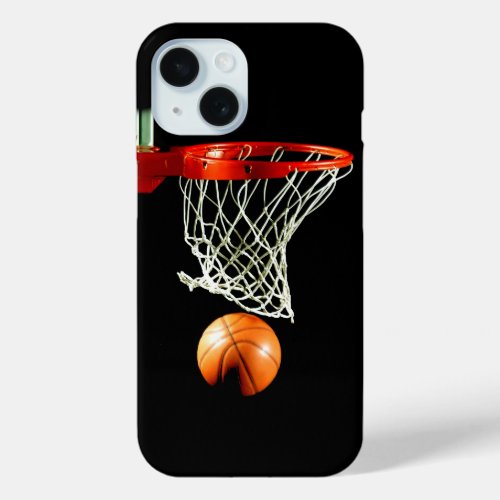 Basketball iPhone 15 Case