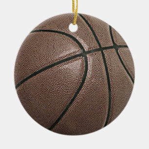 Basketball Ceramic Ornament