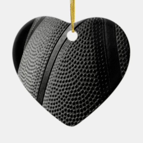 Basketball Ceramic Ornament