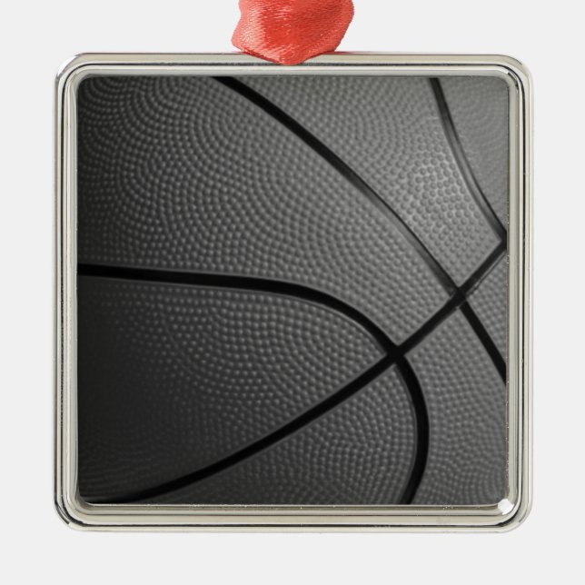 Basketball Ceramic Ornament (Front)
