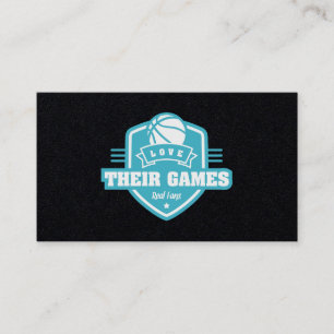 Basketball Charlotte Hornets Jersey Color Black Business Card