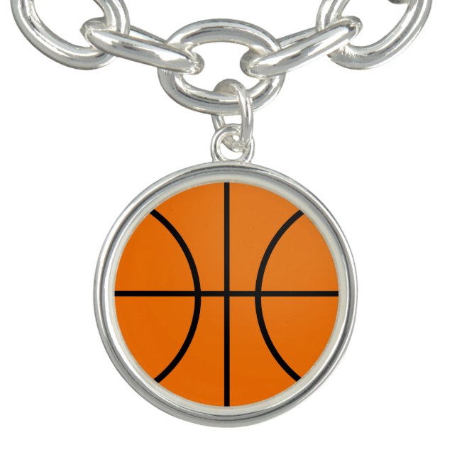 Basketball Charm Bracelet (Design)