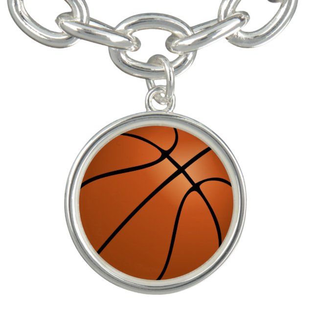 Basketball Charm Bracelet (Design)