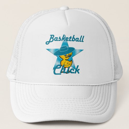 Basketball Chick 7 Trucker Hat
