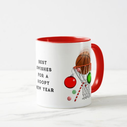Basketball Christmas Gift Mug