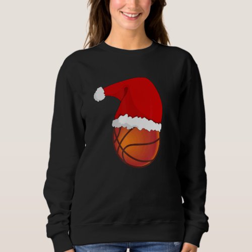 Basketball Christmas Holiday Soccer Sweatshirt