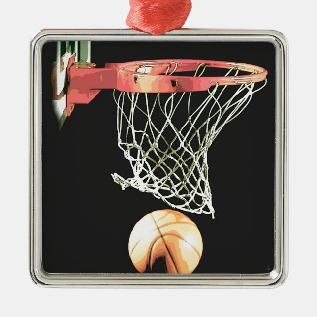Basketball Christmas Ornaments (Front)