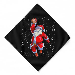Basketball Christmas Shirt Men Boys Basketball San Bandana