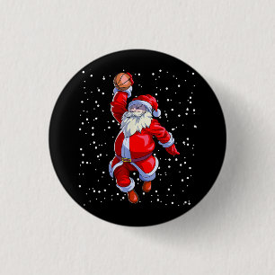 Basketball Christmas Shirt Men Boys Basketball San Button