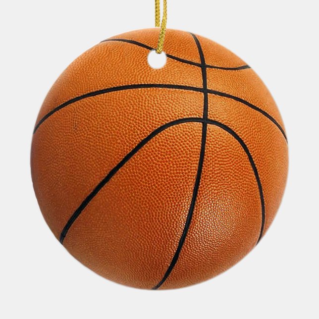 Basketball Christmas Tree Ornament (Front)