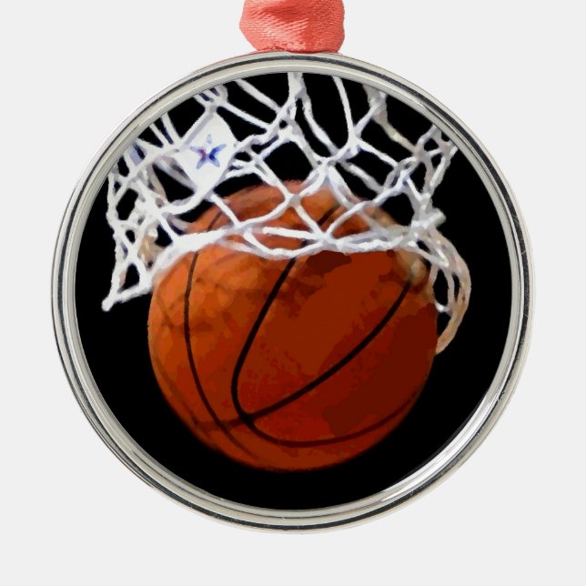 Basketball Christmas Tree Ornament (Front)
