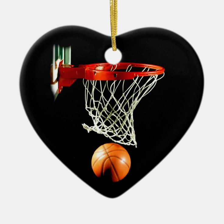 Basketball Christmas Tree Ornaments Zazzle