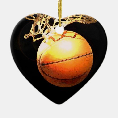 Basketball Christmas Tree Ornaments