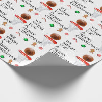 basketball Christmas Wrapping Paper