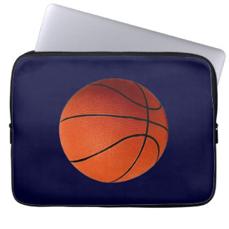 Basketball Christmas Wrapping Paper Laptop Sleeve