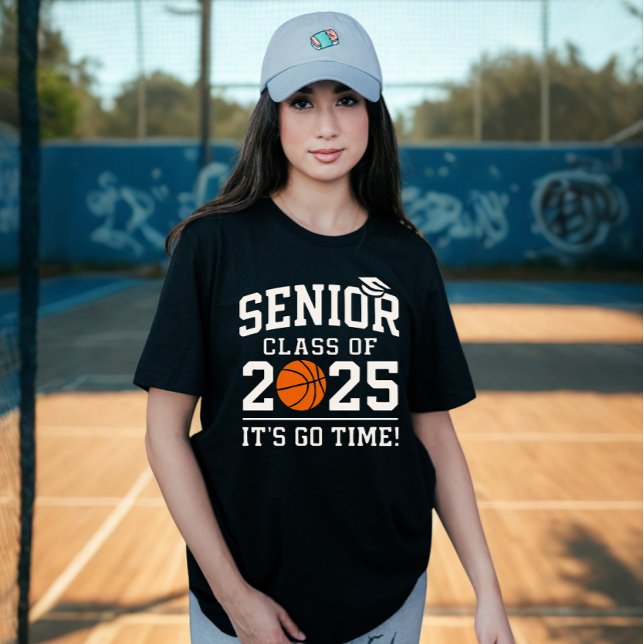 basketball Class 2025 Graduation Senior 2025  T-Shirt (Creator Uploaded)
