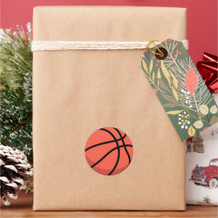 Basketball  classic round sticker