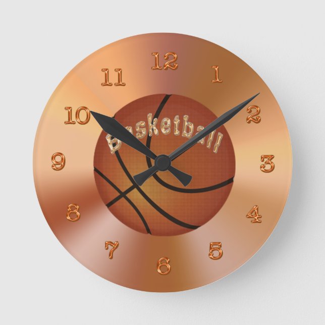 Basketball Clocks for Basketball Decorations (Front)