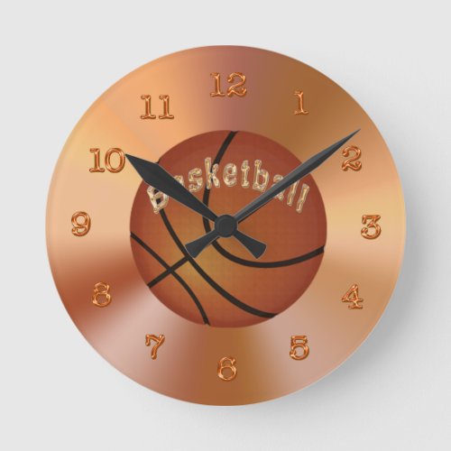 Basketball Clocks for Basketball Decorations