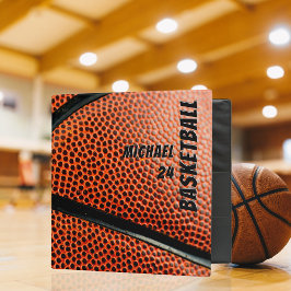 Basketball Close-Up Card Collector 3 Ring Binder