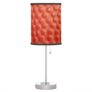 Basketball Close-up orange and black Table Lamp
