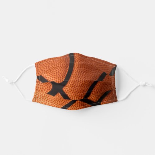 Basketball Close_up _ Popular Sports Art Adult Cloth Face Mask