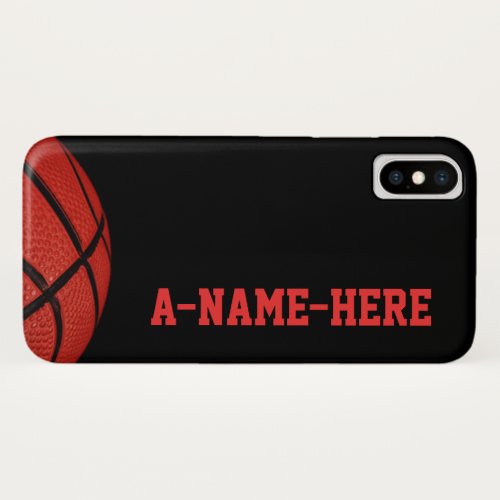 Basketball Close_up Sports Team iPhone XS Case