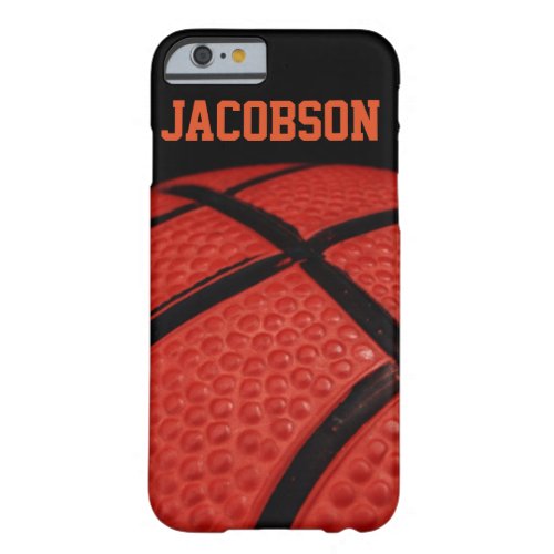 Basketball Close_up Sports Team Barely There iPhone 6 Case