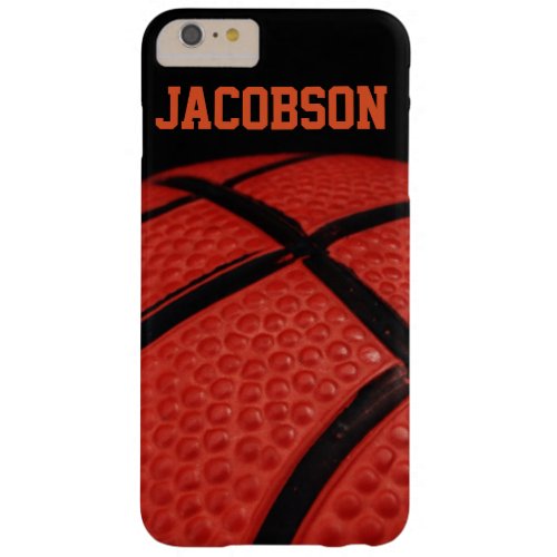 Basketball Close_up Sports Team Barely There iPhone 6 Plus Case