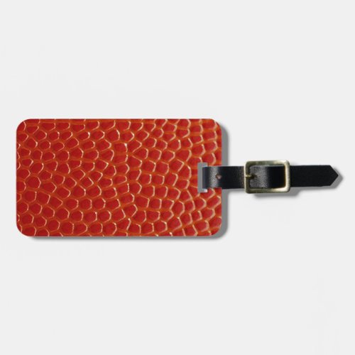 Basketball Close_up Texture Luggage Tag