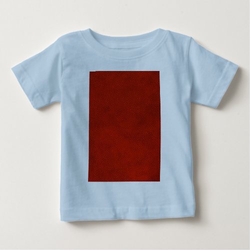 Basketball Close_Up Texture Skin Baby T_Shirt