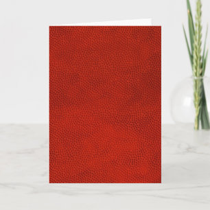 Basketball Close-Up Texture Skin Card