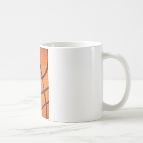 Basketball Close_Up Texture Skin Coffee Mug