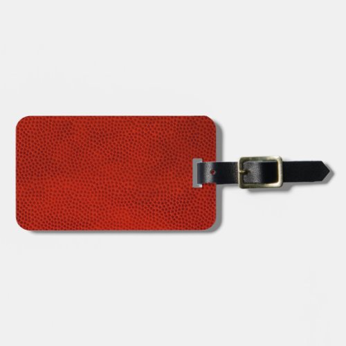 Basketball Close_Up Texture Skin Luggage Tag