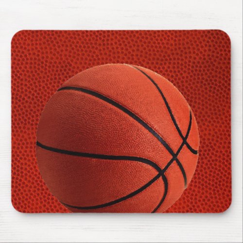 Basketball Close_Up Texture Skin Mousepad