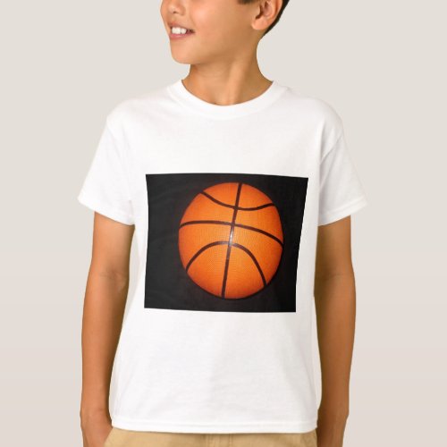 Basketball Close_Up Texture Skin T_Shirt