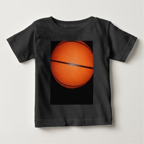 Basketball Closeup Skin Baby T_Shirt