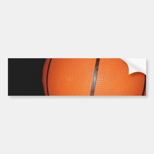 Basketball Closeup Skin Bumper Sticker