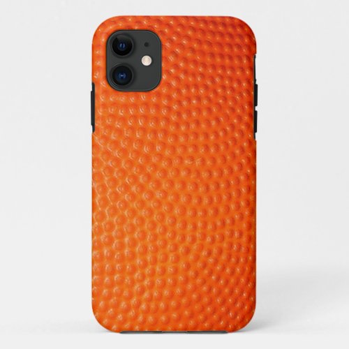 Basketball Closeup Skin iPhone 11 Case