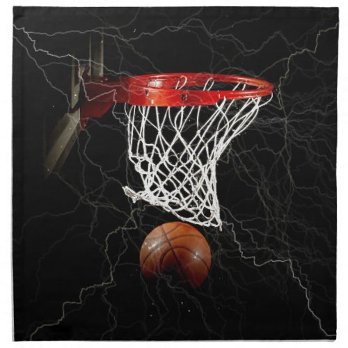 Basketball Cloth Napkin