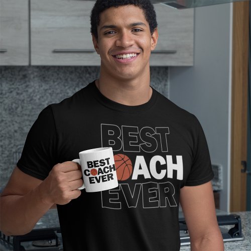 Basketball Coach Best Coach Ever Fun Team Gift Coffee Mug