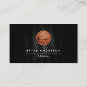 Basketball Coach Business Card