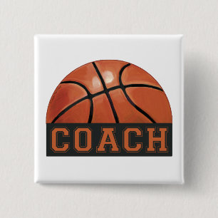 Basketball Coach Button