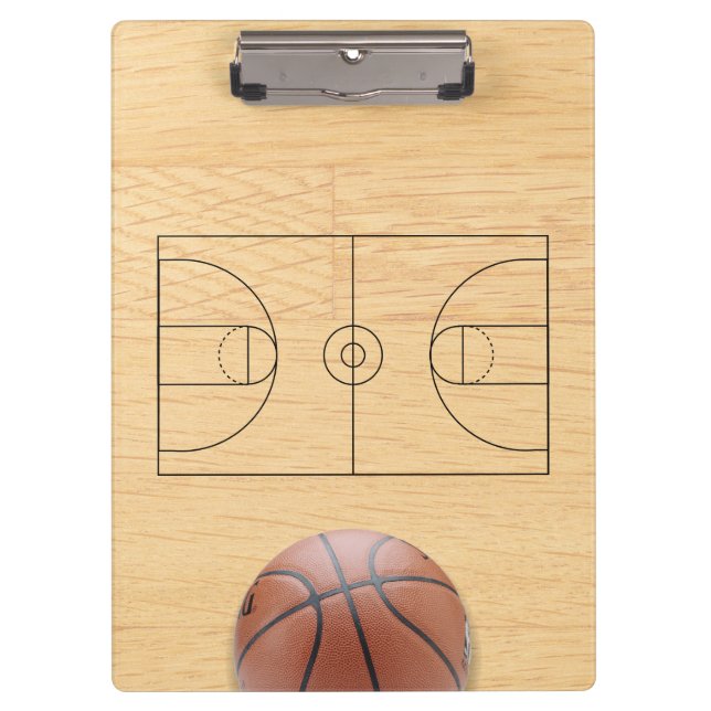 Basketball Coach Clipboard (Front)